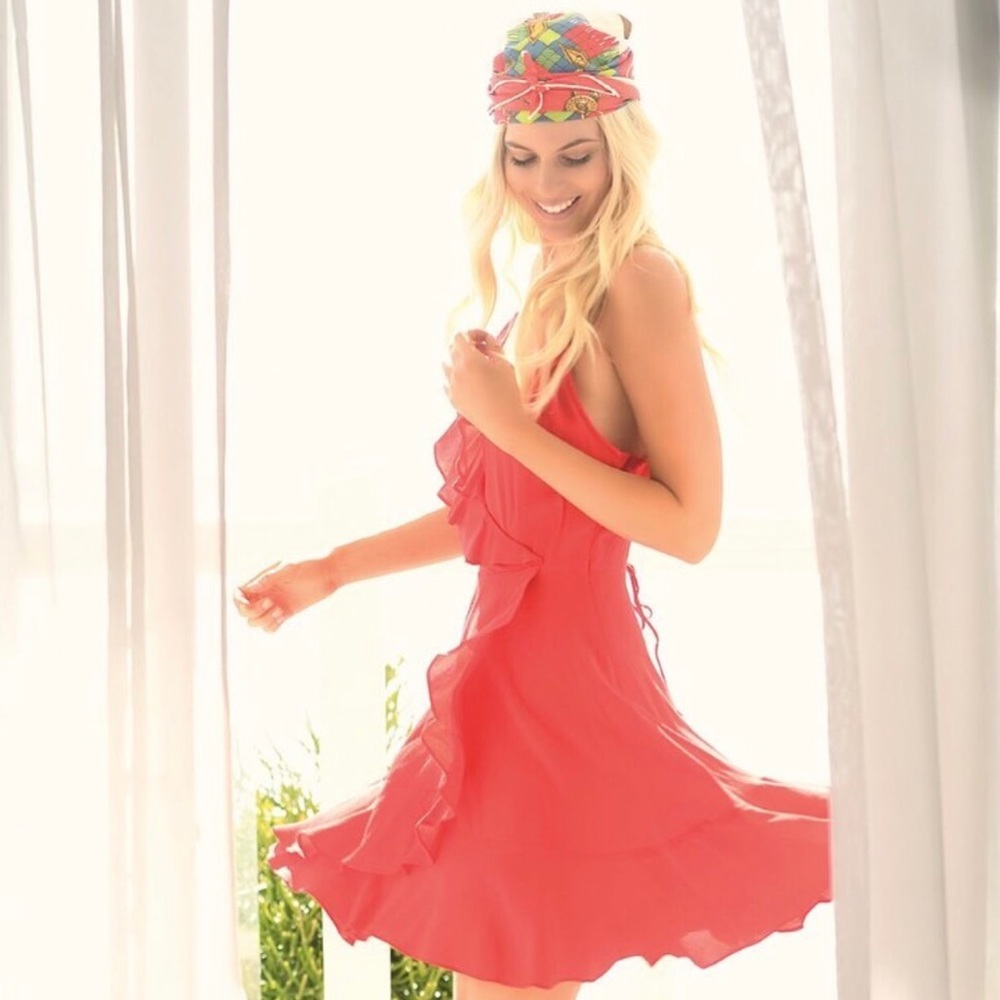 Lucy Love Natalie wrap dress
